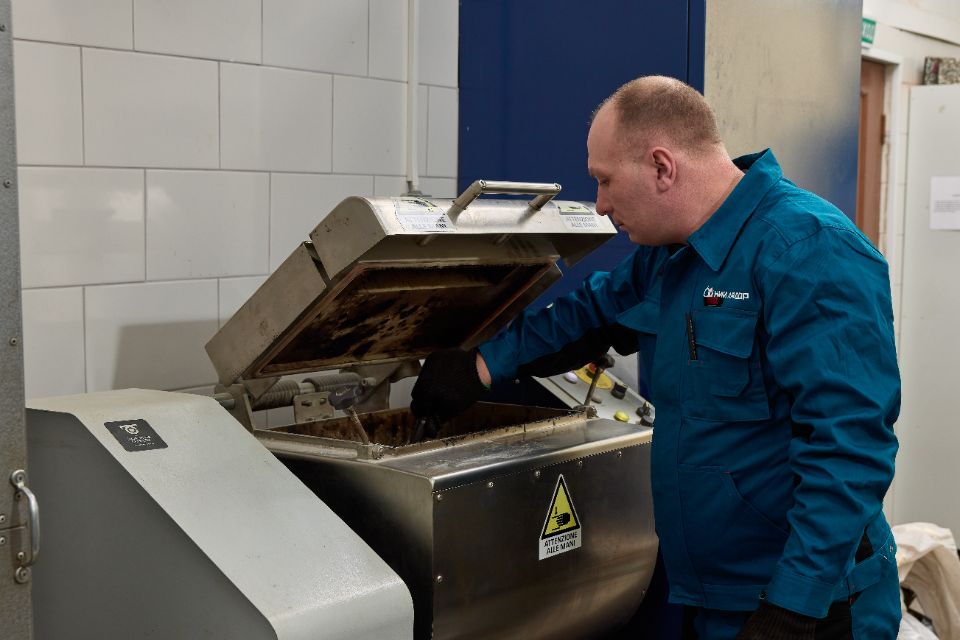 Замешивание и подбор асфальтобетонной смеси